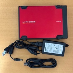 ロジテック　HDDケース　LHR-DS02　レッド