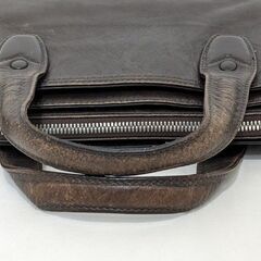PORTER ポーター レザーブリーフケース レザーバッグ ビジネスバッグ 吉田カバン カラー：ダークブラウンの画像