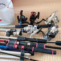 決まりました！！釣り竿、セット