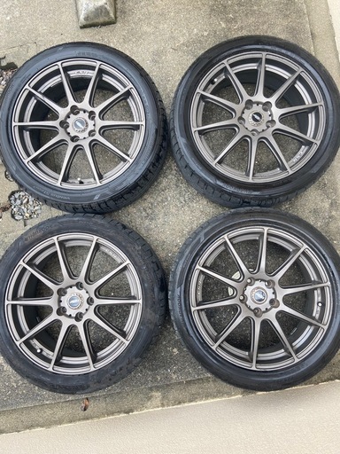 タイヤホイールセット！タイヤ1年半でまだまだ使えます！