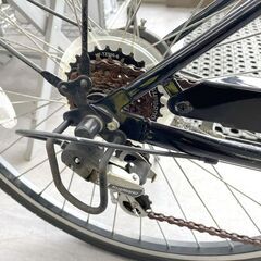 26インチ ６段変速自転車 FASTRIDE あさひサイクル 鍵  カゴ ライト 札幌市手稲区の画像