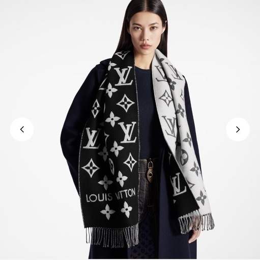 ルイヴィトン LOUIS VUITTON ショールモノグラム 大判ストール LOUIS VUITTON ルイヴィトン ショール ストール エシャルプ 大判
