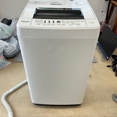 ハイセンス 中古 SGB-HWDG75A 洗濯機 7.5kg Hisense HW-DG75A 風