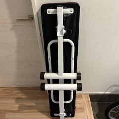 WASAI 折り畳み式 フラットベンチ 筋トレの画像