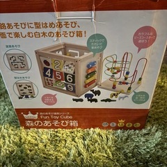 森のあそび箱【どうぶつの型はめ1つ不足】