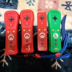 Nintendo  Wiiリモコンプラス  マリオリモコン3個　...