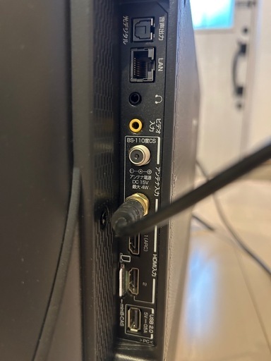 テレビ32インチ　TCL製