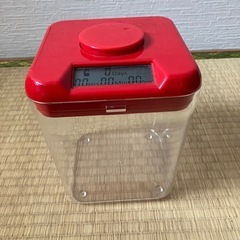 Kitchen Safeタイムロッキングコンテナ　レッドリッド