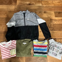 120cm男の子　13点セットまとめ売りの画像
