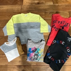 120cm男の子　13点セットまとめ売りの画像