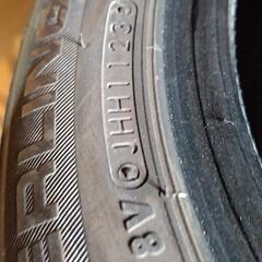 【お値下げしました！走行距離数百キロとわずか！！】155/65R14ノーマルタイヤの画像