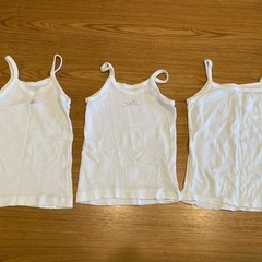 取引中【100サイズ】キャミソール（ユニクロ、グンゼ）