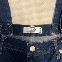 urvin  アーヴィン　5ポケットデニムサロペット　の画像