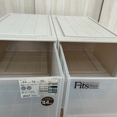 フィッツケース　ディープL 収納ケース　衣装ケース　Fits の画像