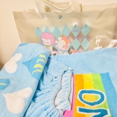 プール用の巻きタオル