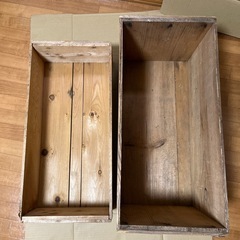【お取引予定者決まりました】【0円】りんご箱の画像