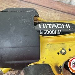 ▽【引取限定】日立 N5008HM  高圧フロアタッカ  50mm  【中古】の画像