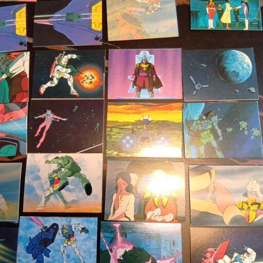 レトロ1980年代ガンダムミニカード96枚 (野球親父) 豊前善光寺の