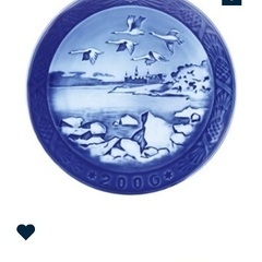 2006年　ロイヤルコペンハーゲン Royal Copenhagen イヤープレートの画像