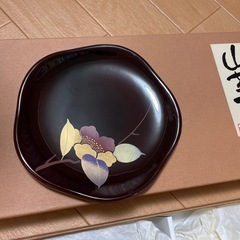 うるしの菓子器　5枚セットの画像