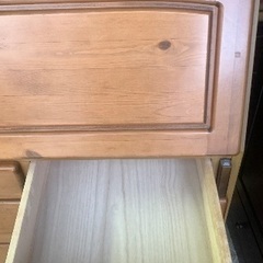 アンティック調　家具　デスクの画像