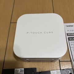 ブラザー　ピータッチキューブ　PT-P300BTの画像