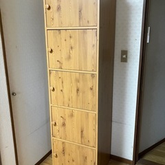 5ドア5段収納家具 