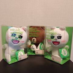 【LINE】タオル×3、ぬいぐるみ×3 (新品未開封) の画像