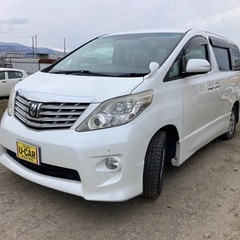 格安コミコミ価格58万 車検9.4 ワンボックス 北海道札幌H22 アルファード 4WD プライムセレクションIIの画像