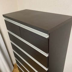 ニトリハイチェスト/タンス (りょうた) 平和島の収納家具 ニトリハイチェスト/タンス (りょうた) 平和島の収納家具