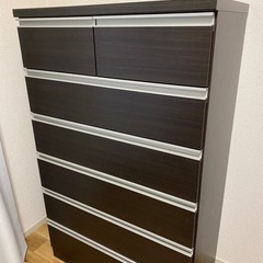 ニトリ　ハイチェスト/タンス　の画像