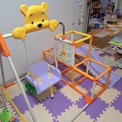 くまのプーさんのジャングルジムの画像