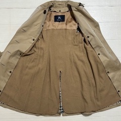 極美品 BURBERRY バーバリー ノバチェック トレンチコート ウールライナー付 ベルト付の画像