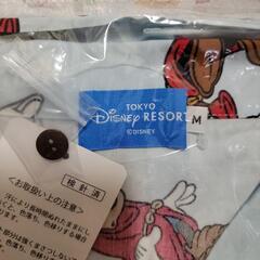 【新品未使用】ディズニーミッキーアロハシャツ Mサイズの画像