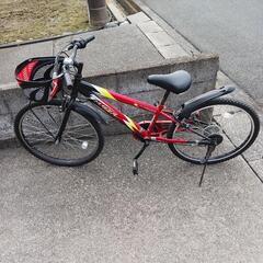 再投稿　子供用自転車　24インチ　6段変速