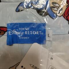 【新品未使用】ディズニー ミッキーアロハシャツLサイズの画像