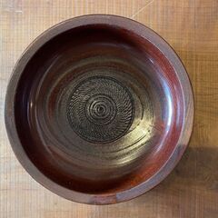 山中塗　欅菓子鉢の画像