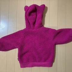 80cm　猫耳ボアジャケットの画像