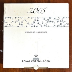 2005年　ロイヤルコペンハーゲン Royal Copenhagen イヤープレートの画像