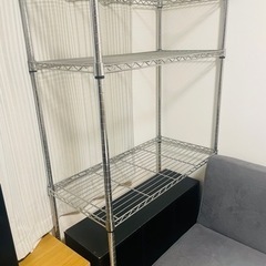 【格安】スチールラック&カラーボックス(黒)