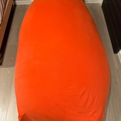 Yogibo MAX オレンジ (マシュマロ) 公津の杜のソファ《ビーズ Yogibo MAX オレンジ (マシュマロ) 公津の杜のソファ《ビーズ