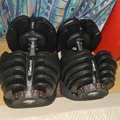 可変式ダンベル 40kg×2の画像