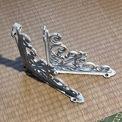 アンティーク　棚受け　Lアングル　DIYの画像