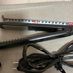 ミニコテ　ヘアアイロン　 Panasonic EH-HV19-K BLACKの画像