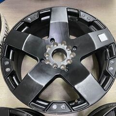 KMC XD775 ロックスター　20インチ 8.5J +10 PCD127/139.7-5H マルチ　中古ホイール5本セット！JK JL ラングラー、ダッジラムトラックの画像