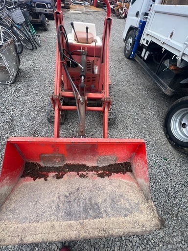 徳島県 引取り限定 野田MR-1000 ミニローダー　ショベル　ガソリンエンジンです