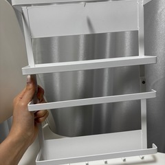 山崎実業　冷蔵庫サイドラックの画像