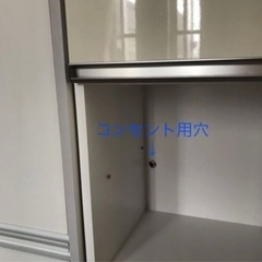 定価3万円　ランドリーラック ホワイト 鏡面仕上げ✨国内生産の画像