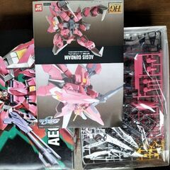 ガンダムプラモのセットです。の画像