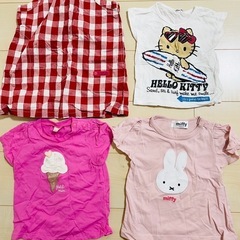 女の子 90cm 夏服セットの画像